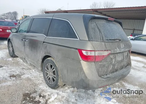 2012 Honda Odyssey Ex-L z USA, uszkodzony, nr VIN 5FNRL5H64CB091073